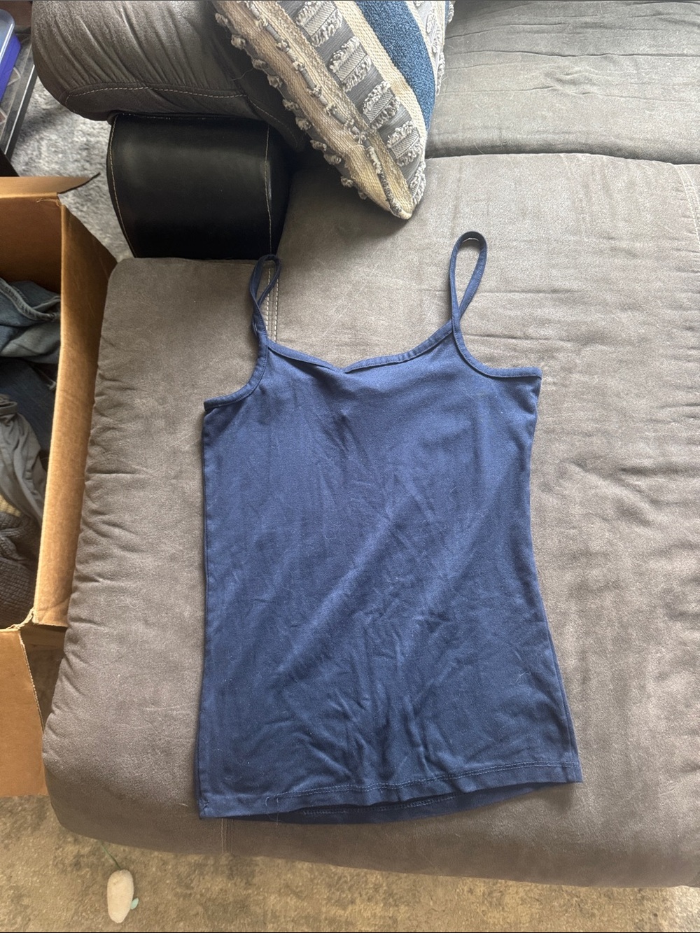 Rue21 Navy Blue Spaghetti Strap Camisole